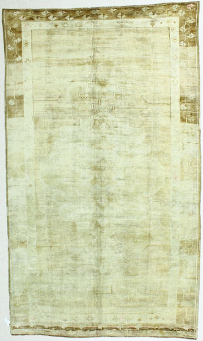 Ivory Konya Rug #62 • 6′10″ x 11′10″ • 100% Wool