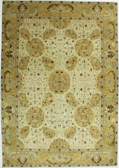 Gold Esme Rug #537 • 9′1″ x 13′0″ • 100% Wool
