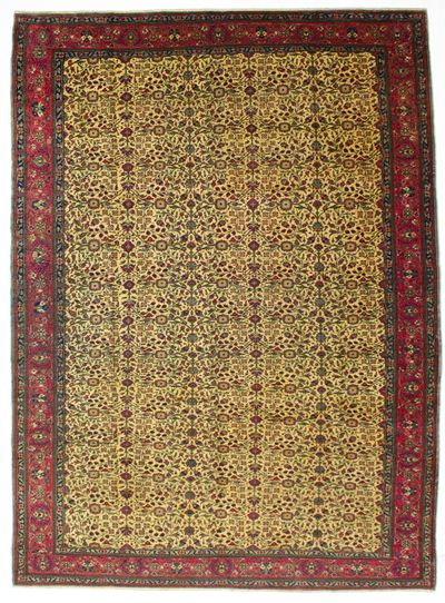 Gold Kayseri Rug #8749 • 8′4″ x 11′4″ • Wool on Cotton