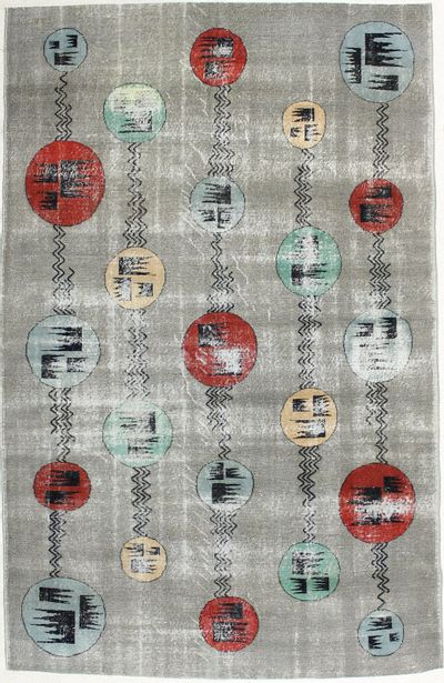 Multicolor Modern Rug #1947 • 6′10″ x 10′9″ • 100% Wool