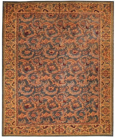 Gray Sivas Rug #587 • 8′4″ x 10′4″ • 100% Wool