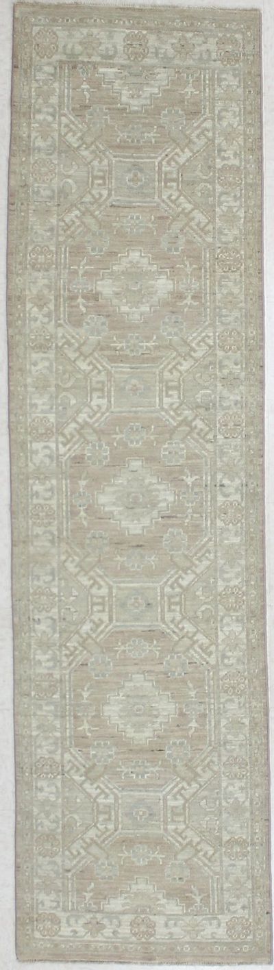 Light Brown Kothan Rug #2840 • 2′6″ x 9′6″ • Wool on Cotton