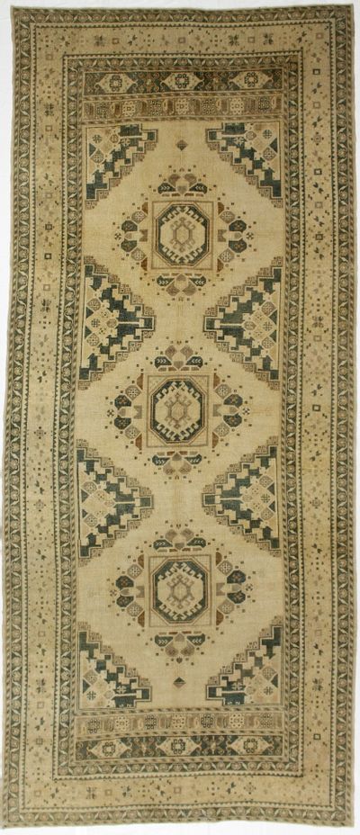 Ivory Konya Rug #979 • 5′4″ x 12′5″ • 100% Wool