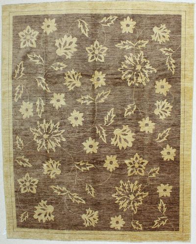 Brown Gabeh Rug #11 • 8′1″ x 10′3″ • Wool on Cotton