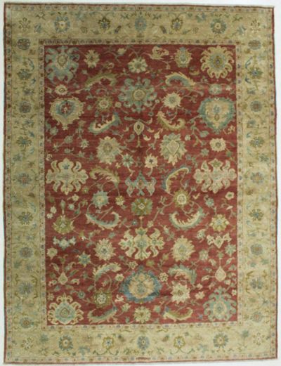 Rust Karaman Rug #552 • 9′9″ x 12′10″ • 100% Wool