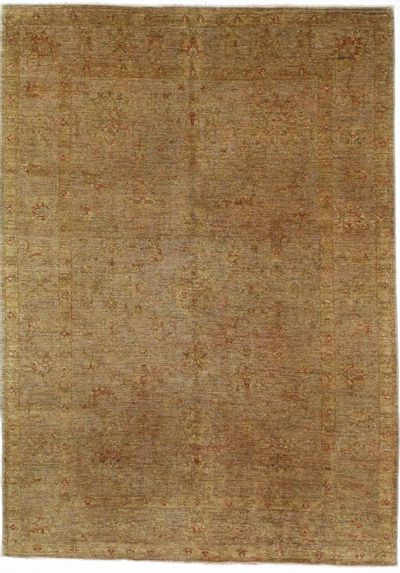 Gray Modern Rug #8603 • 5′6″ x 7′8″ • 100% Wool