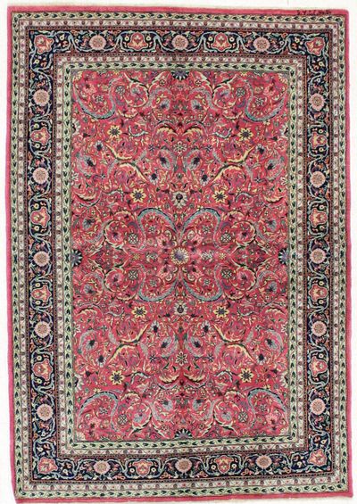 Red Sivas Rug #1738 • 4′10″ x 7′0″ • 100% Wool