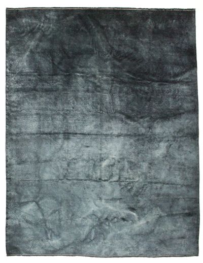 NAVY Modern Rug #8719 • 9′1″ x 11′11″ • 100% Wool