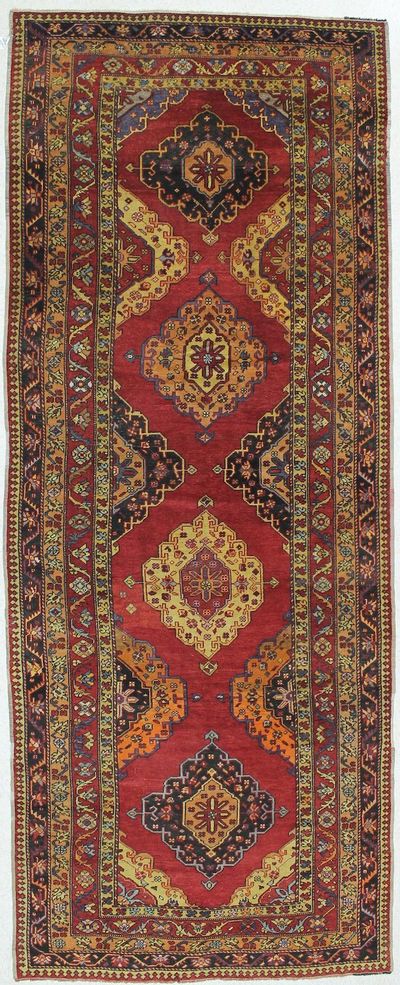 Multicolor Konya Rug #16 • 5′3″ x 13′6″ • 100% Wool