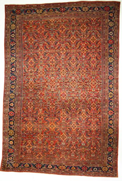 Red Mahal Rug #732 • 12′0″ x 17′0″ • 100% Wool