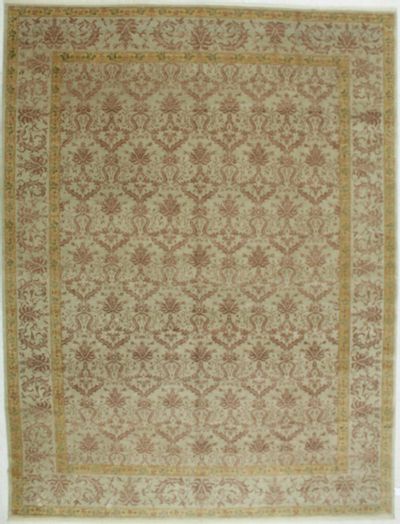 Light Brown Sivas Rug #573 • 9′2″ x 12′0″ • 100% Wool