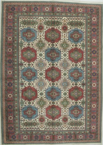 Ivory Sivas Rug #2267 • 8′11″ x 12′6″ • 100% Wool