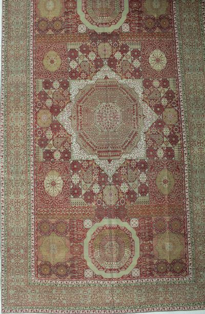 Red Ottoman Rug #8741 • 10′6″ x 19′0″ • 100% Wool