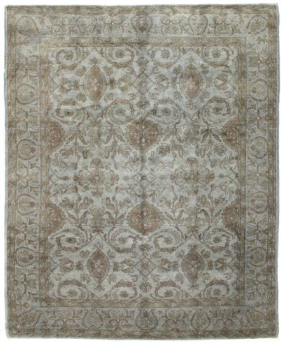 Gray Over Dyes Rug #7257 • 8′2″ x 10′0″ • Wool on Cotton