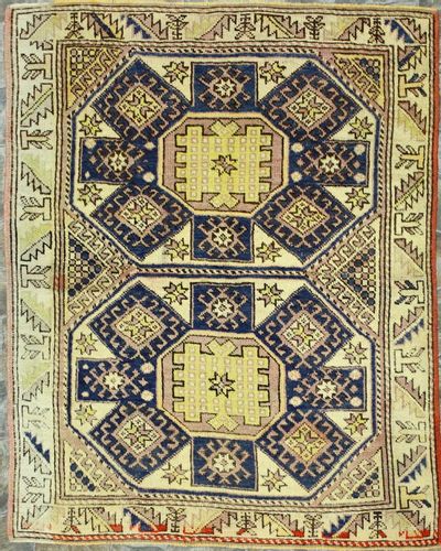 NAVY Konya Rug #2012 • 4′4″ x 5′7″ • 100% Wool