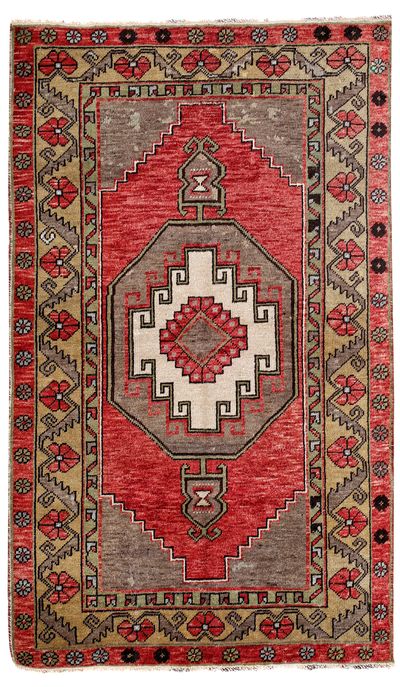 Rust Konya Rug #1309 • 3′5″ x 5′7″ • 100% Wool