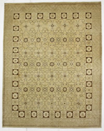 Ivory Kothan Rug #950 • 8′3″ x 10′4″ • Wool on Cotton