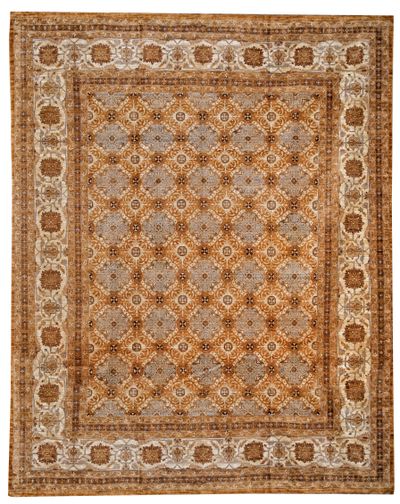 Gold Ushak Rug #1787 • 11′8″ x 14′8″ • 100% Wool