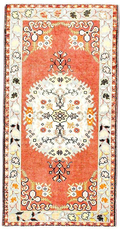 Rust Konya Rug #79 • 3′0″ x 5′10″ • 100% Wool