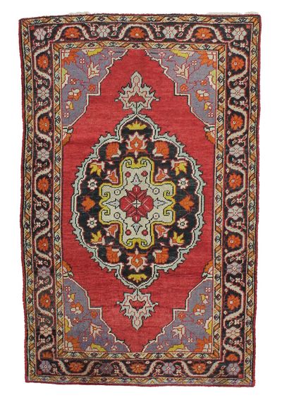 Red Konya Rug #34 • 6′2″ x 8′3″ • 100% Wool