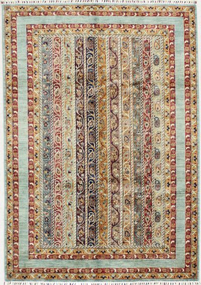 Multicolor Shall Rug #1632 • 5′7″ x 8′0″ • 100% Wool