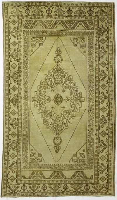 Ivory Konya Rug #2563 • 6′2″ x 10′11″ • 100% Wool