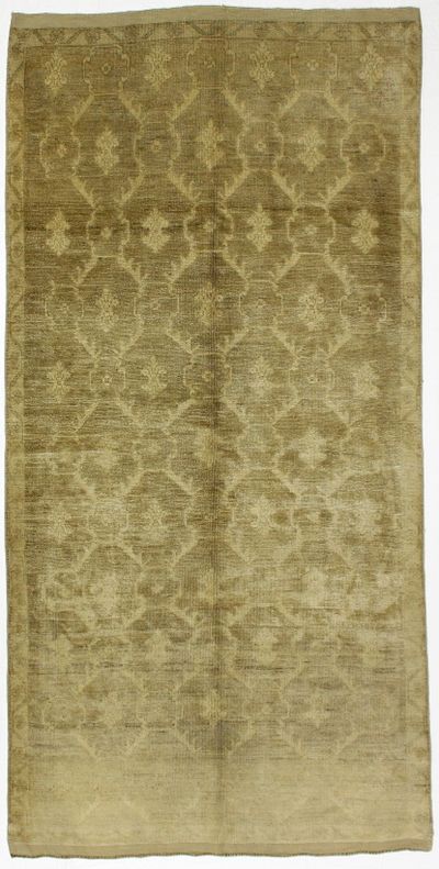 Ivory Konya Rug #1006 • 5′2″ x 10′2″ • 100% Wool