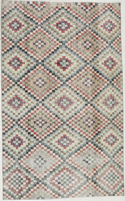 Multicolor Modern Rug #1954 • 5′8″ x 9′3″ • 100% Wool