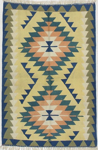 Rust Kayseri Rug #1512 • 3′10″ x 5′10″ • 100% Wool