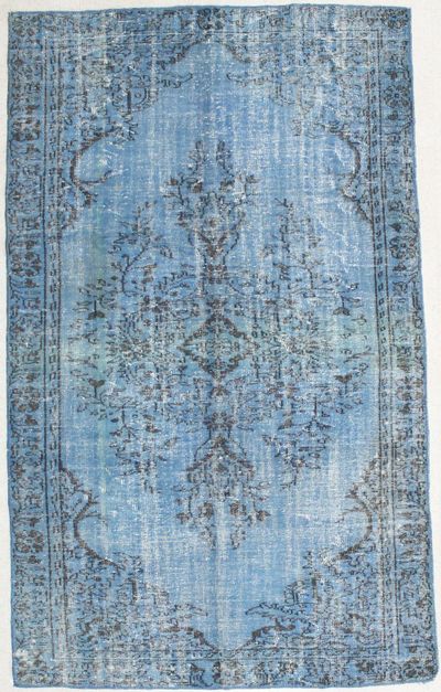 Blue Over Dyes Rug #1518 • 6′10″ x 9′7″ • 100% Wool