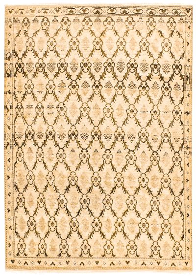 Ivory Konya Rug #202 • 5′10″ x 8′5″ • 100% Wool