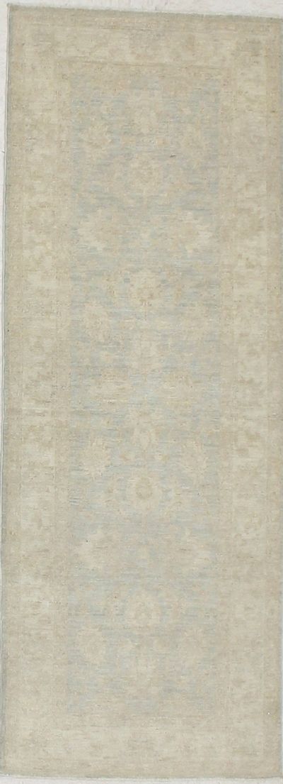 Gray Ushak Rug #7161 • 2′5″ x 6′6″ • 100% Wool