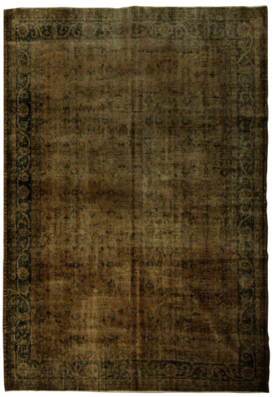 Gold Ushak Rug #7784 • 7′5″ x 9′10″ • 100% Wool