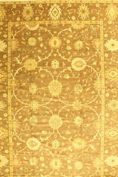 Brown Esme Rug #561 • 12′2″ x 18′2″ • 100% Wool