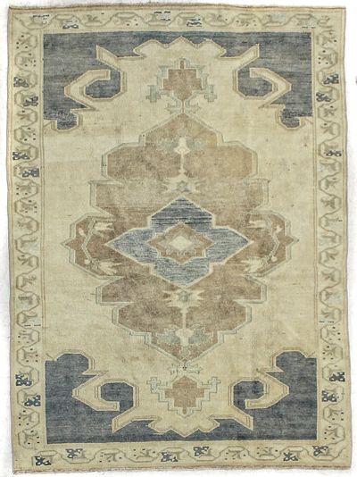 Gold Konya Rug #1889 • 4′6″ x 6′3″ • 100% Wool