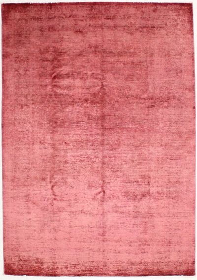 Red Contemporary Rug #2799 • 5′8″ x 8′0″ • 100% Silk