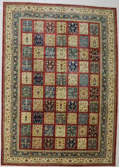 Multicolor Bahtiyari Rug #385 • 8′1″ x 11′3″ • 100% Wool