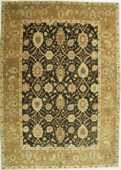 Black Sivas Rug #530 • 10′2″ x 14′3″ • 100% Wool