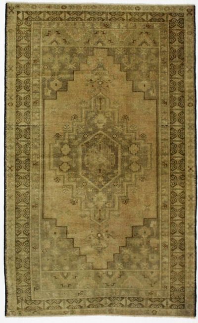 Brown Konya Rug #1045 • 4′5″ x 7′3″ • 100% Wool