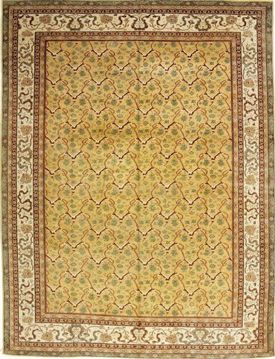 Gold Sivas Rug #588 • 10′1″ x 13′2″ • 100% Wool