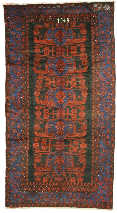 Brown Kula Rug #8602 • 5′9″ x 10′11″ • 100% Wool