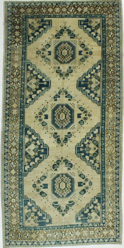 Ivory Konya Rug #1041 • 5′2″ x 10′8″ • 100% Wool