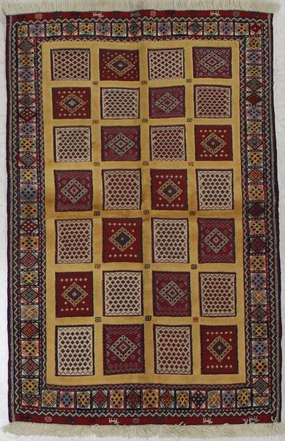 Rust Herki Rug #1777 • 3′3″ x 5′0″ • 100% Wool