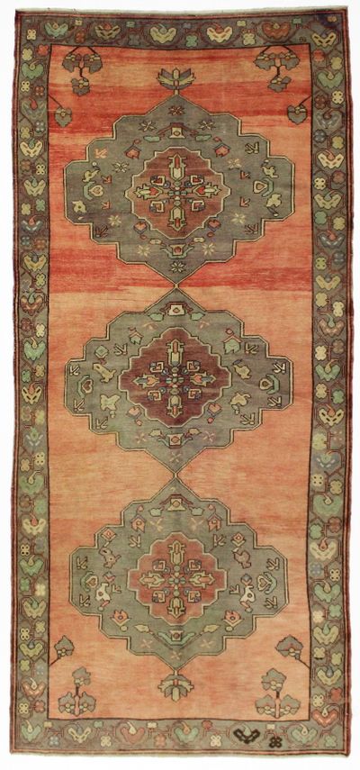 Rust Konya Rug #3 • 5′1″ x 11′2″ • 100% Wool