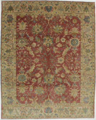 Red Karaman Rug #609 • 8′0″ x 10′0″ • 100% Wool