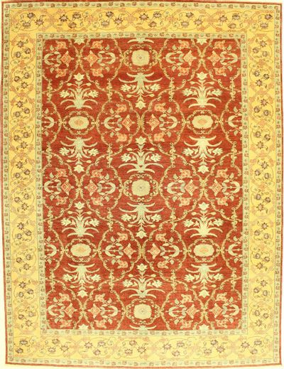 Red Sivas Rug #571 • 9′4″ x 12′2″ • 100% Wool