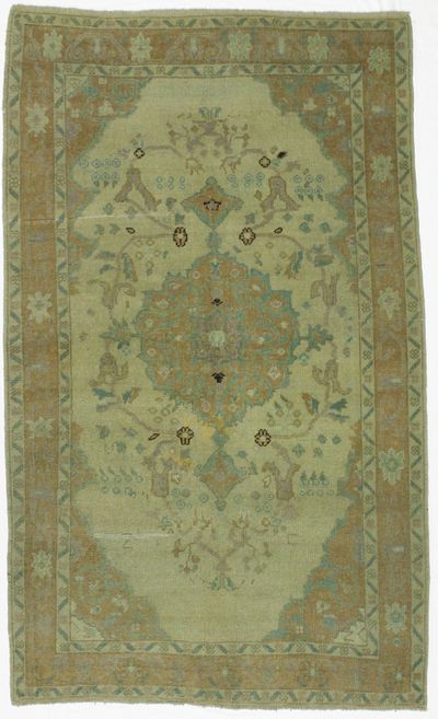 Ivory Konya Rug #17 • 4′2″ x 7′8″ • 100% Wool