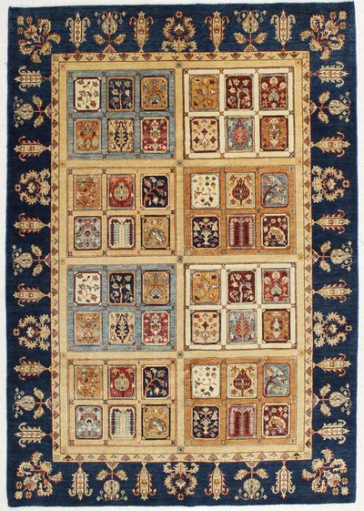 Multicolor Kazak Rug #6536 • 5′9″ x 8′2″ • Wool on Cotton