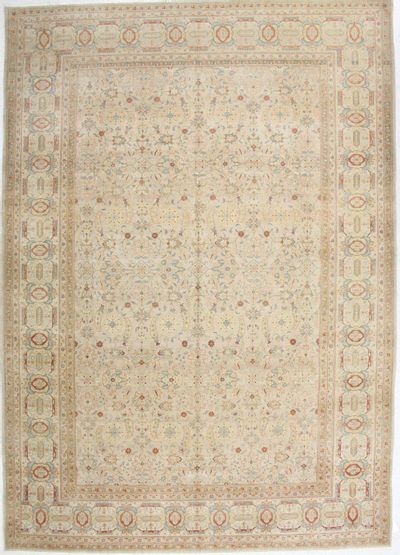 Light Brown Karaman Rug #657 • 10′0″ x 14′1″ • 100% Wool