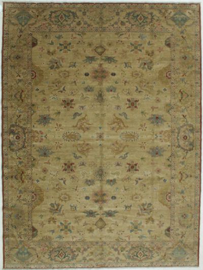 Camel Karaman Rug #544 • 9′3″ x 12′5″ • 100% Wool